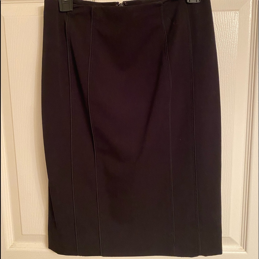 White House Black Market Black Skirt Size 2
